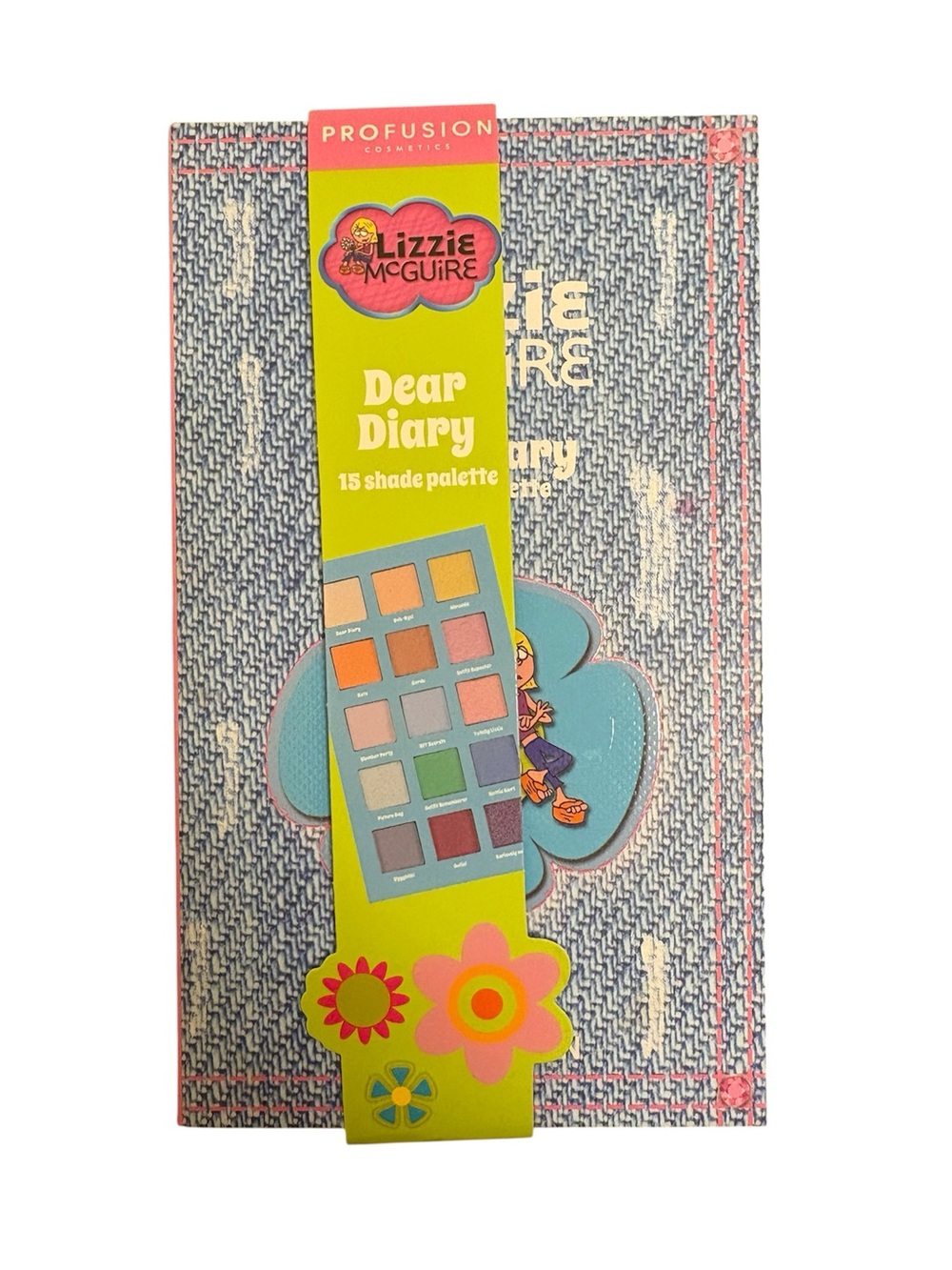 Lizzie McGuire x Profusion Dear Diary 15-Shade Eyeshadow Palette